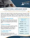 Local Language Guide